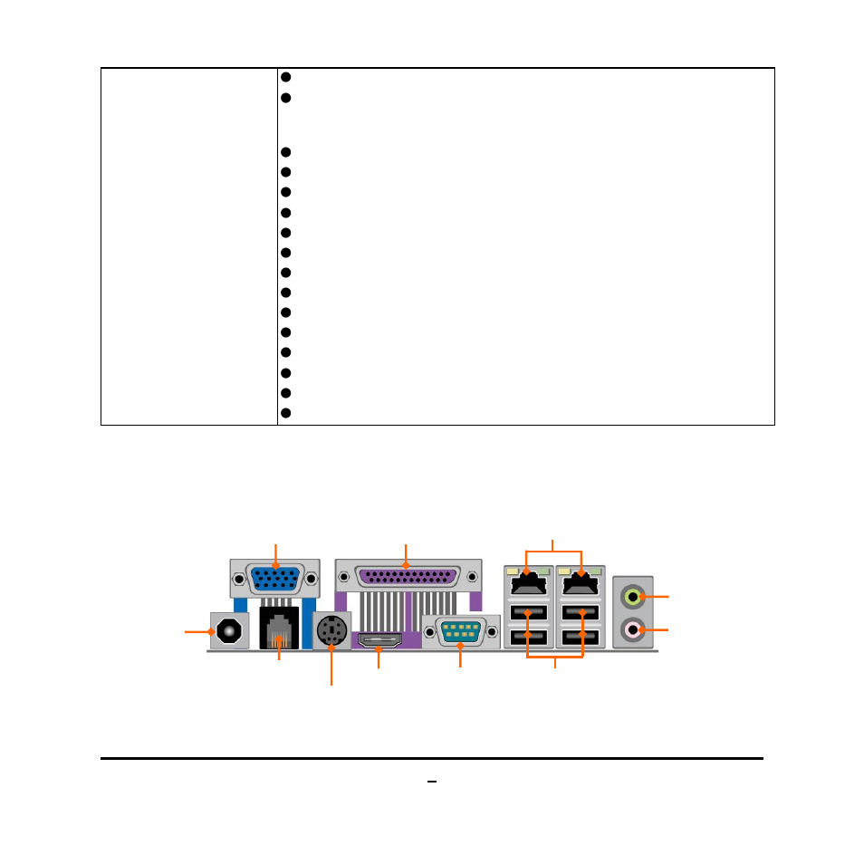 3 layout diagram rear io diagram | Jetway Computer NC9T User Manual | Page 8 / 49