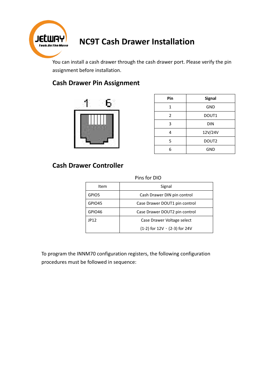 Jetway Computer NC9T Installation User Manual | 7 pages