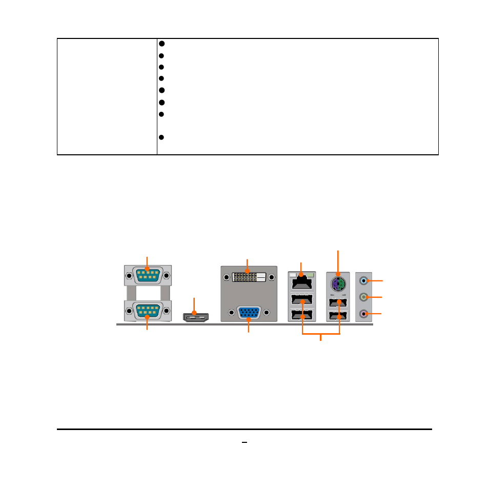 3 layout diagram rear io diagram | Jetway Computer NC9R User Manual | Page 8 / 42