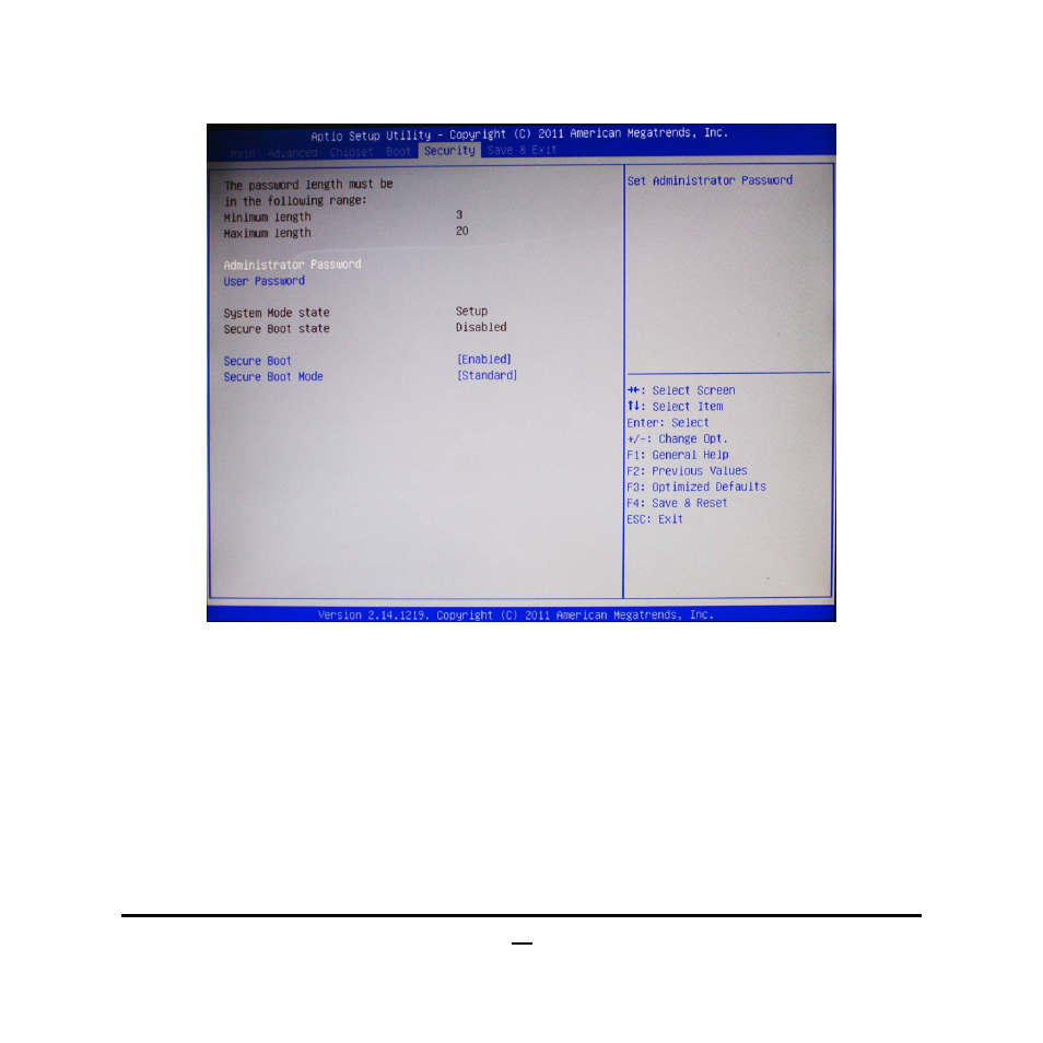 10 security menu | Jetway Computer NC9Q User Manual | Page 43 / 47