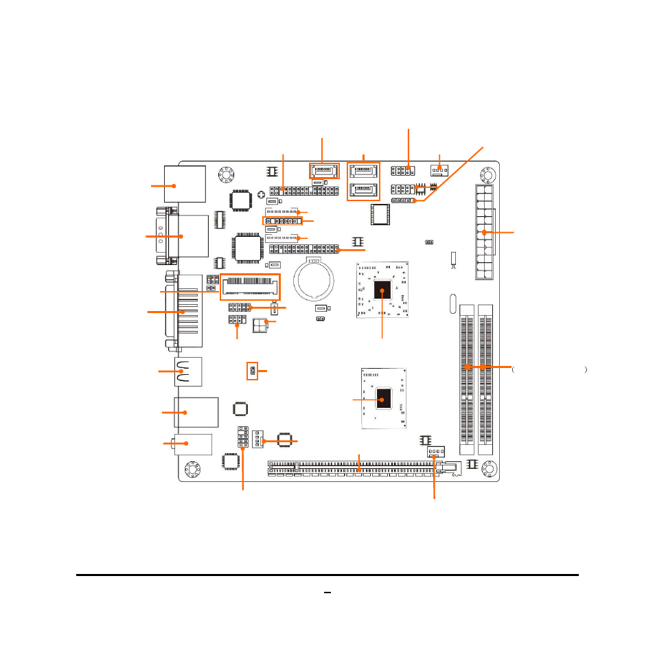 Motherboard internal diagram | Jetway Computer NC9Q User Manual | Page 9 / 47