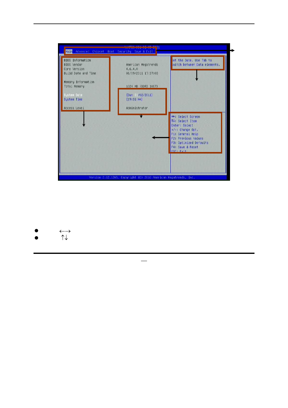 2 bios menu screen, 3 function key | Jetway Computer NF9A User Manual | Page 25 / 41