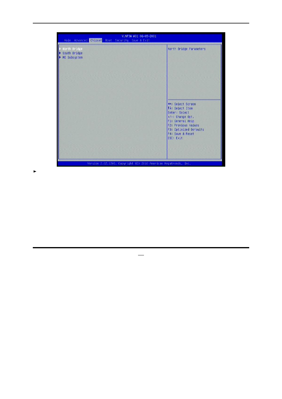 8 chipset menu | Jetway Computer NF9A User Manual | Page 36 / 41