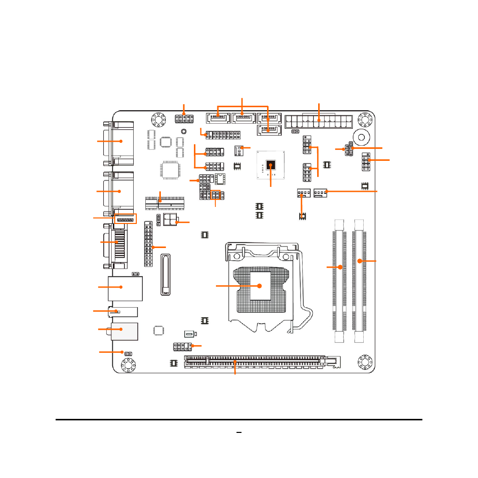 Motherboard internal diagram | Jetway Computer NF9F User Manual | Page 9 / 44