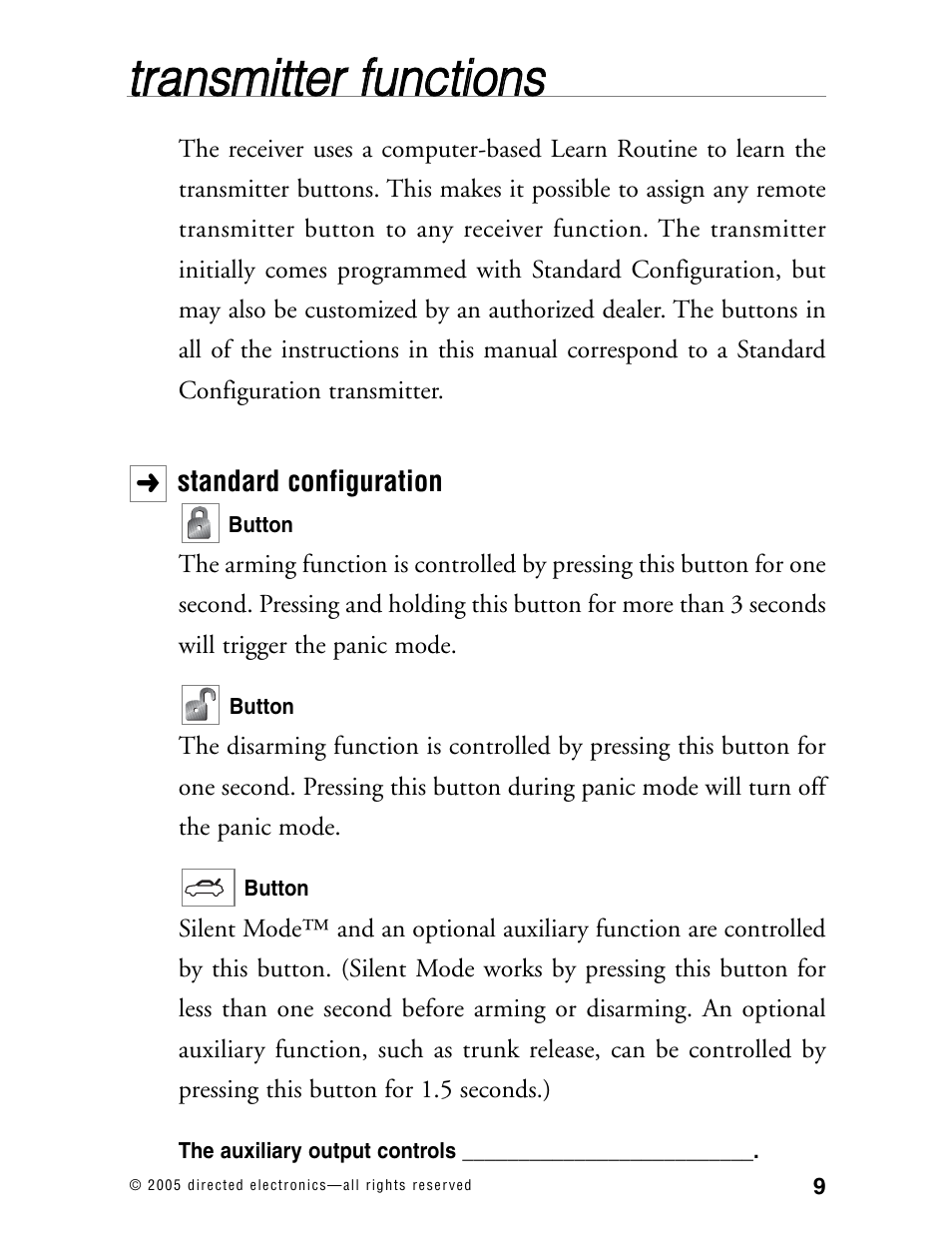 CLIFFORD Model RSX3.5 User Manual | Page 12 / 57