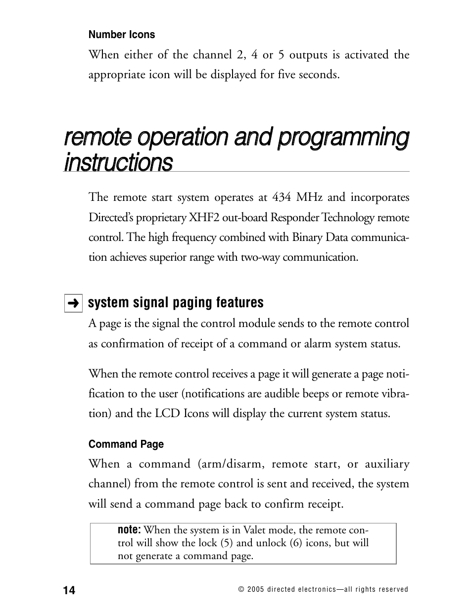 CLIFFORD Model RSX3.5 User Manual | Page 17 / 57