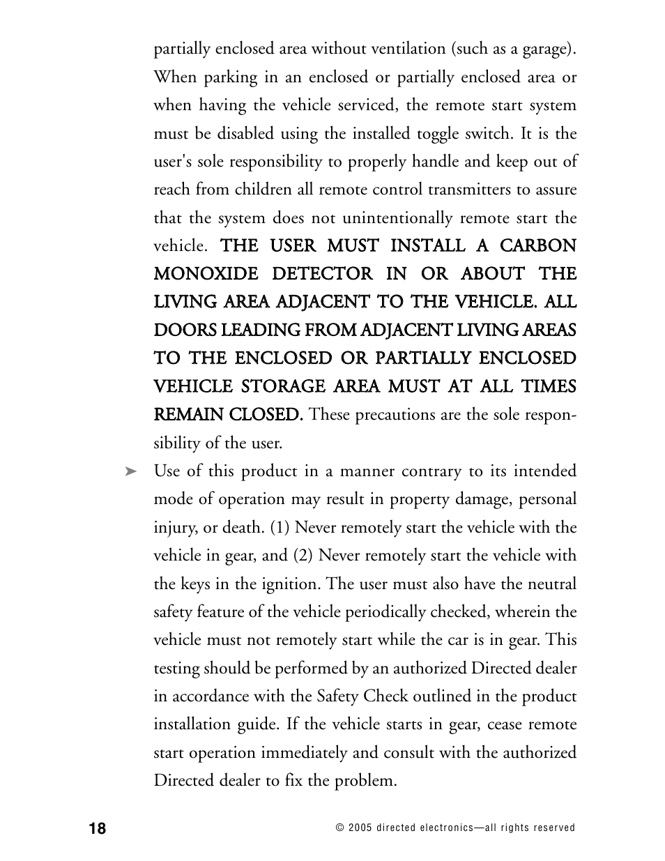 CLIFFORD Model RSX3.5 User Manual | Page 21 / 57