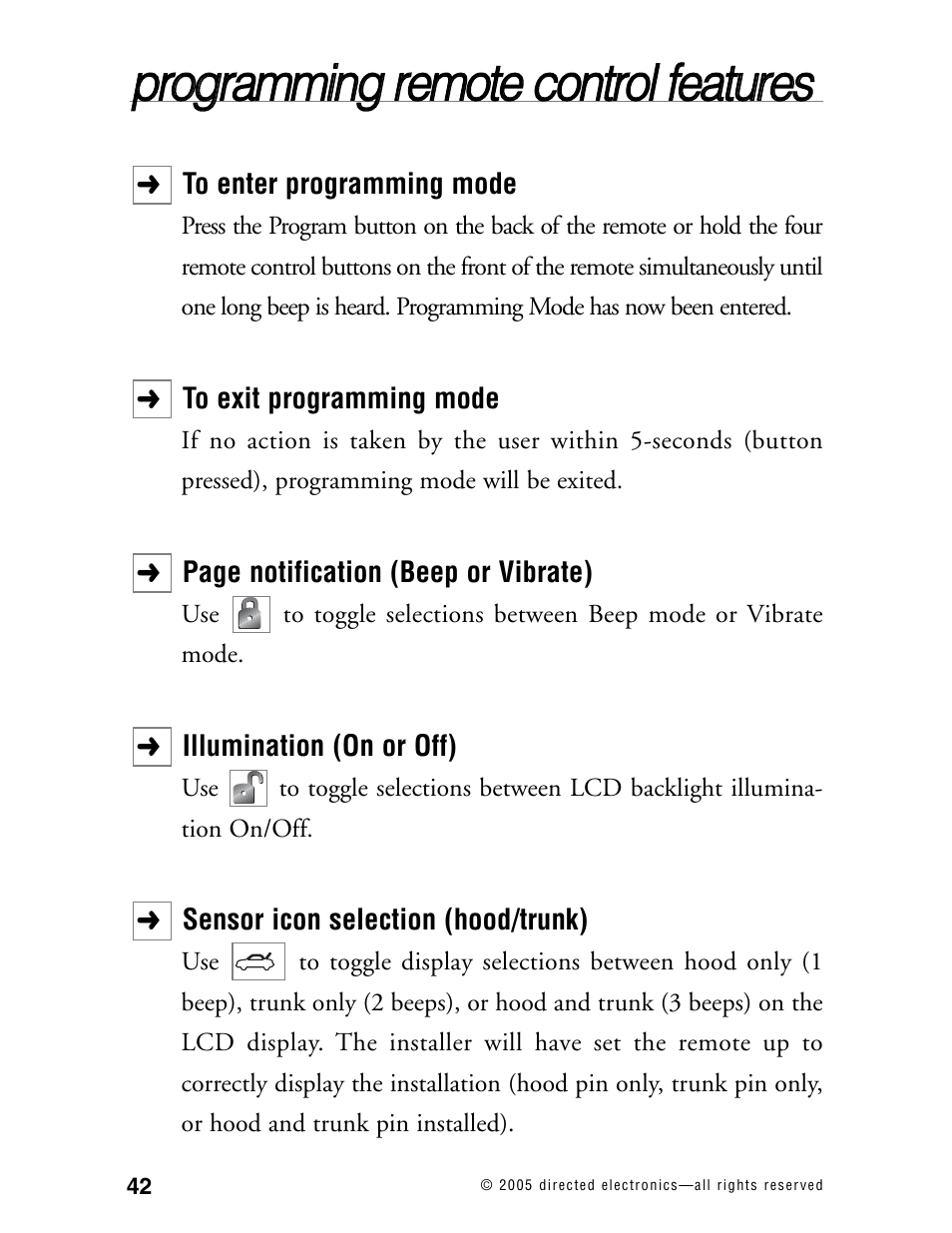 CLIFFORD Model RSX3.5 User Manual | Page 45 / 57