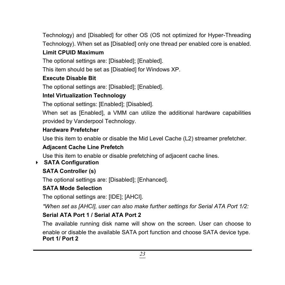 Jetway Computer NC9FL User Manual | Page 28 / 40