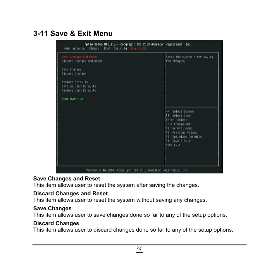 11 save & exit menu | Jetway Computer NC9FL User Manual | Page 39 / 40
