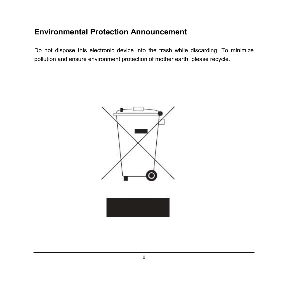 Environmental protection announcement | Jetway Computer NF9HG User Manual | Page 2 / 40