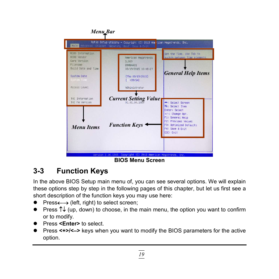 3 function keys | Jetway Computer NF9HG User Manual | Page 24 / 40