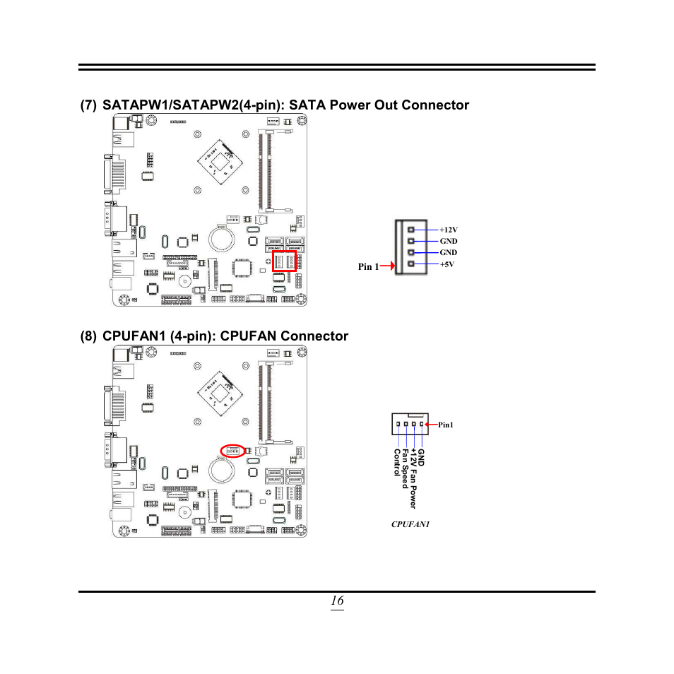 8) cpufan1 (4-pin): cpufan connector | Jetway Computer NF9W User Manual | Page 21 / 50