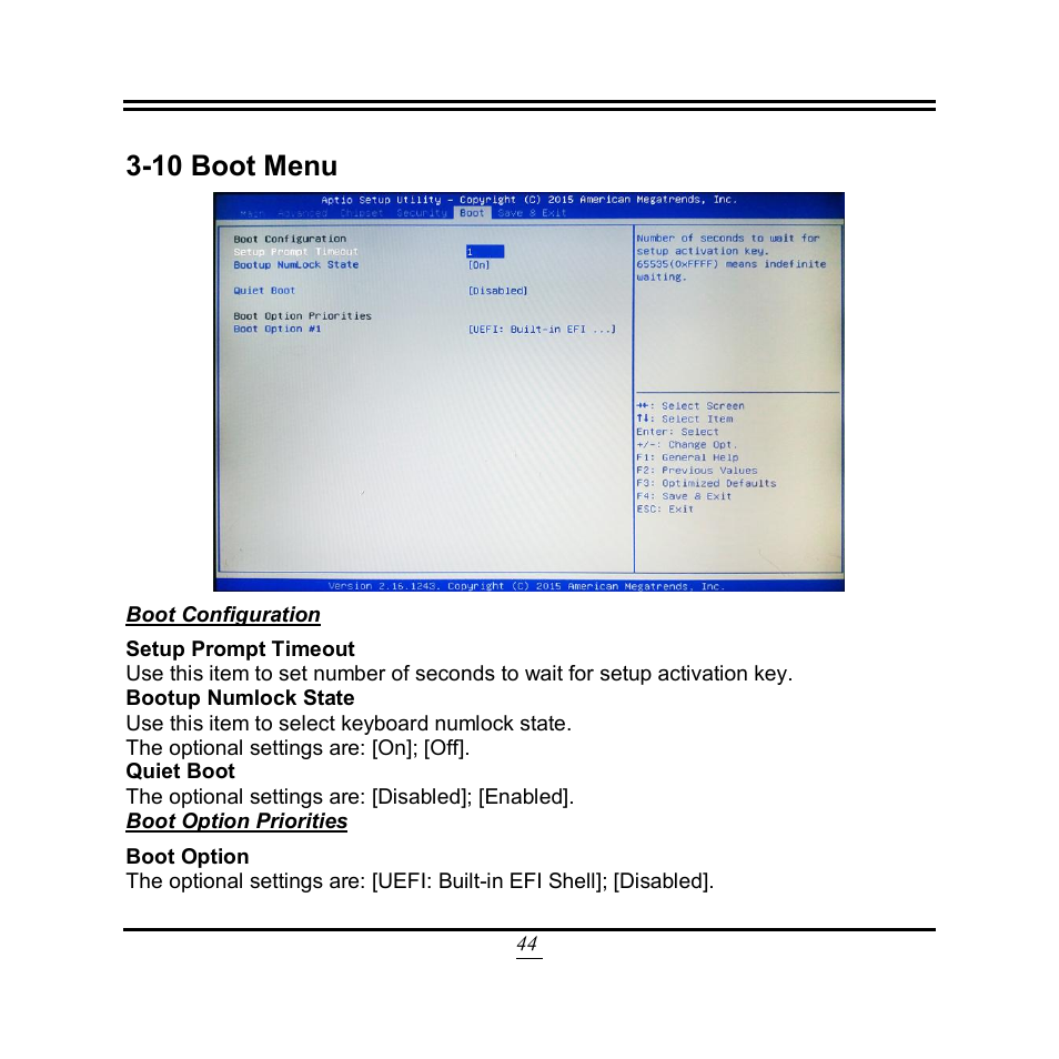 10 boot menu | Jetway Computer NF9VT User Manual | Page 49 / 50