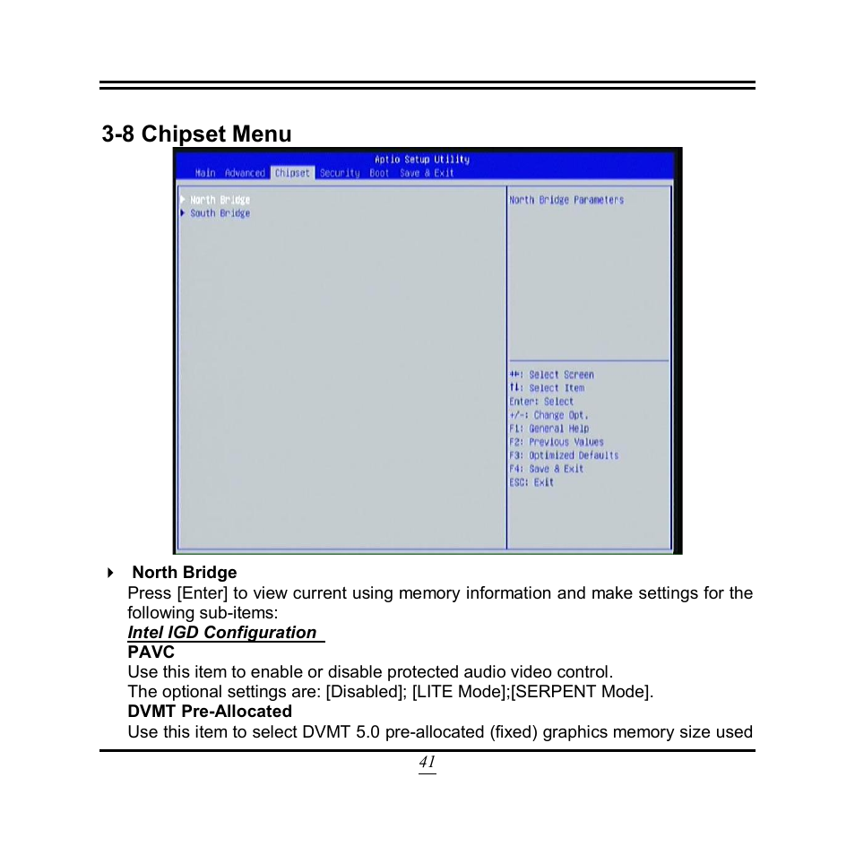 8 chipset menu | Jetway Computer NF9U User Manual | Page 46 / 52