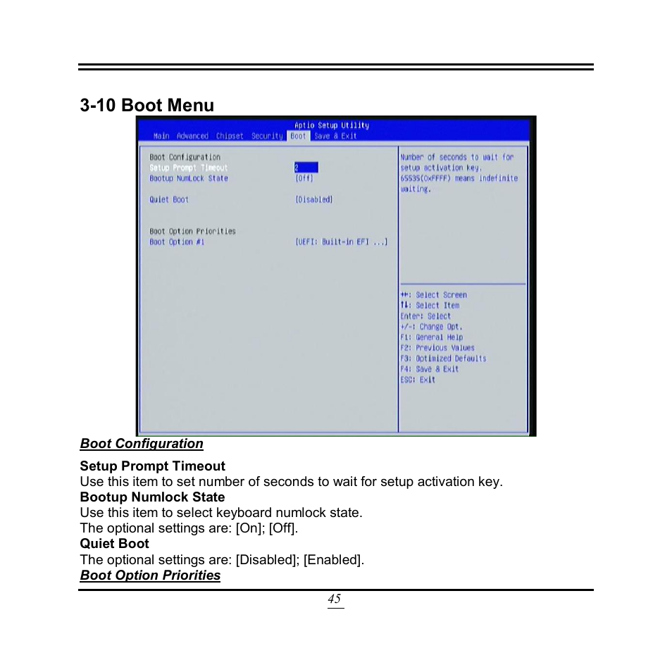 10 boot menu | Jetway Computer NF9U User Manual | Page 50 / 52