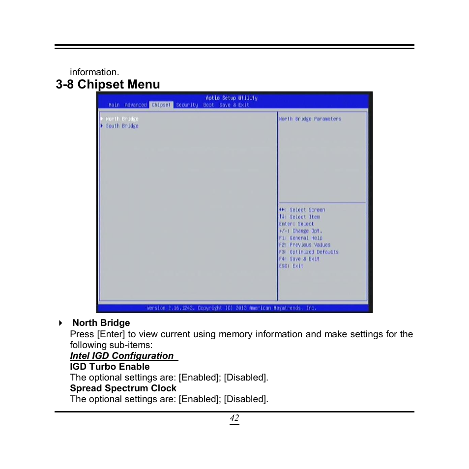 8 chipset menu | Jetway Computer NF9T User Manual | Page 47 / 53