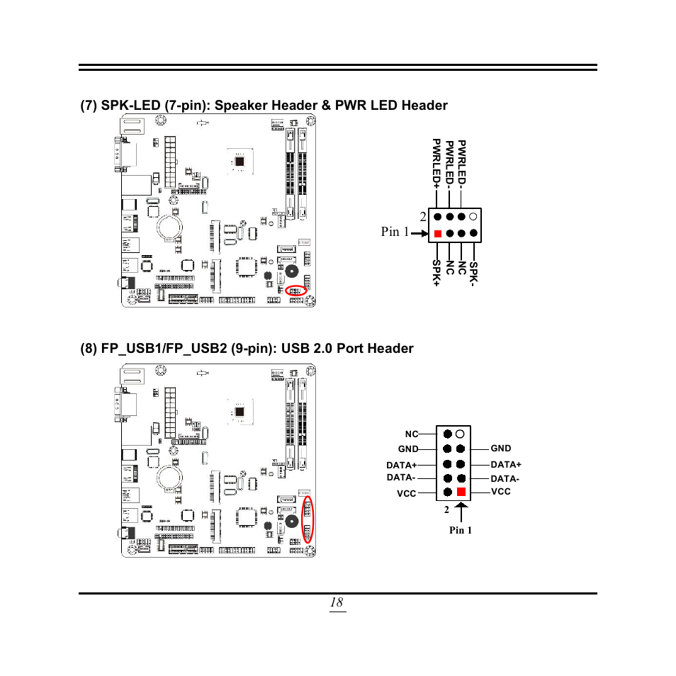 2pin 1 | Jetway Computer NF9N User Manual | Page 23 / 49