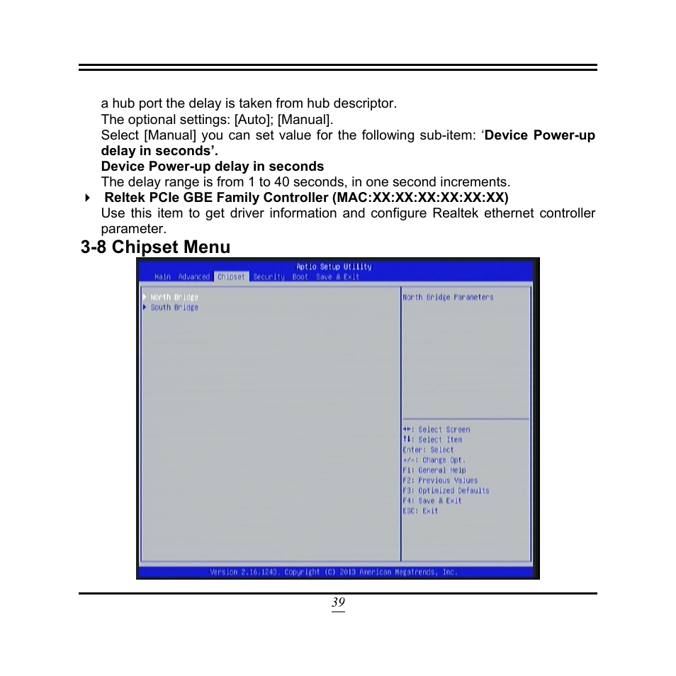 8 chipset menu | Jetway Computer NF9M User Manual | Page 44 / 50