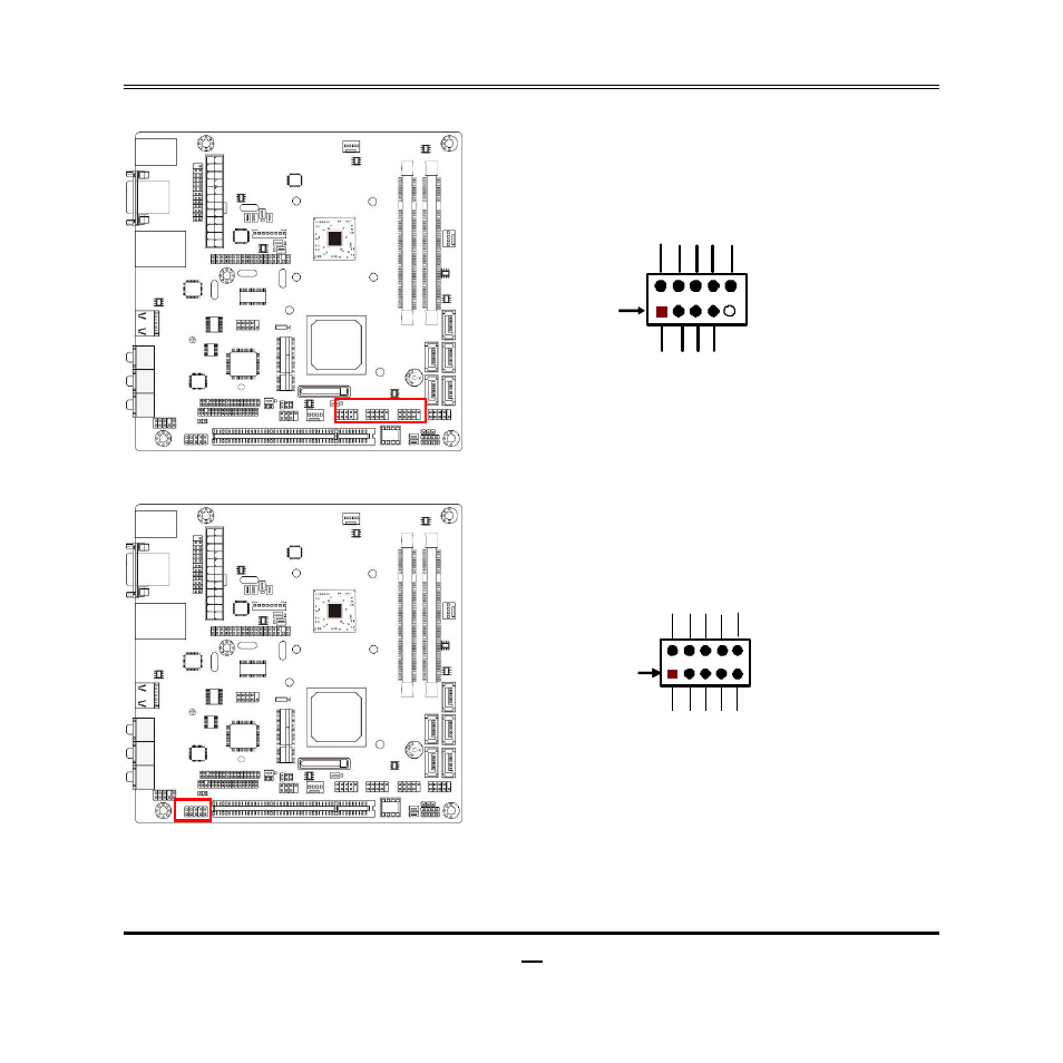 4) gpio_con (10-pin): gpio header | Jetway Computer NF9I User Manual | Page 22 / 44