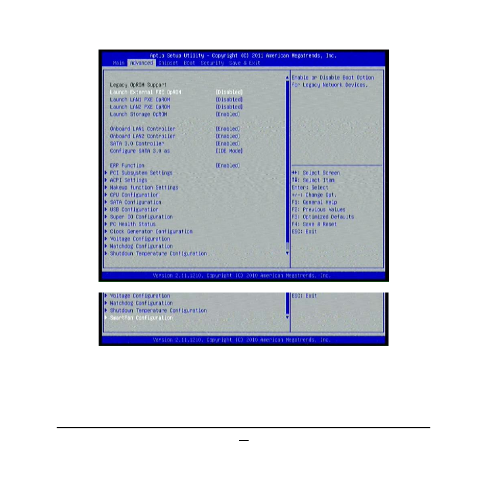 7 advanced menu | Jetway Computer NF9D User Manual | Page 29 / 39