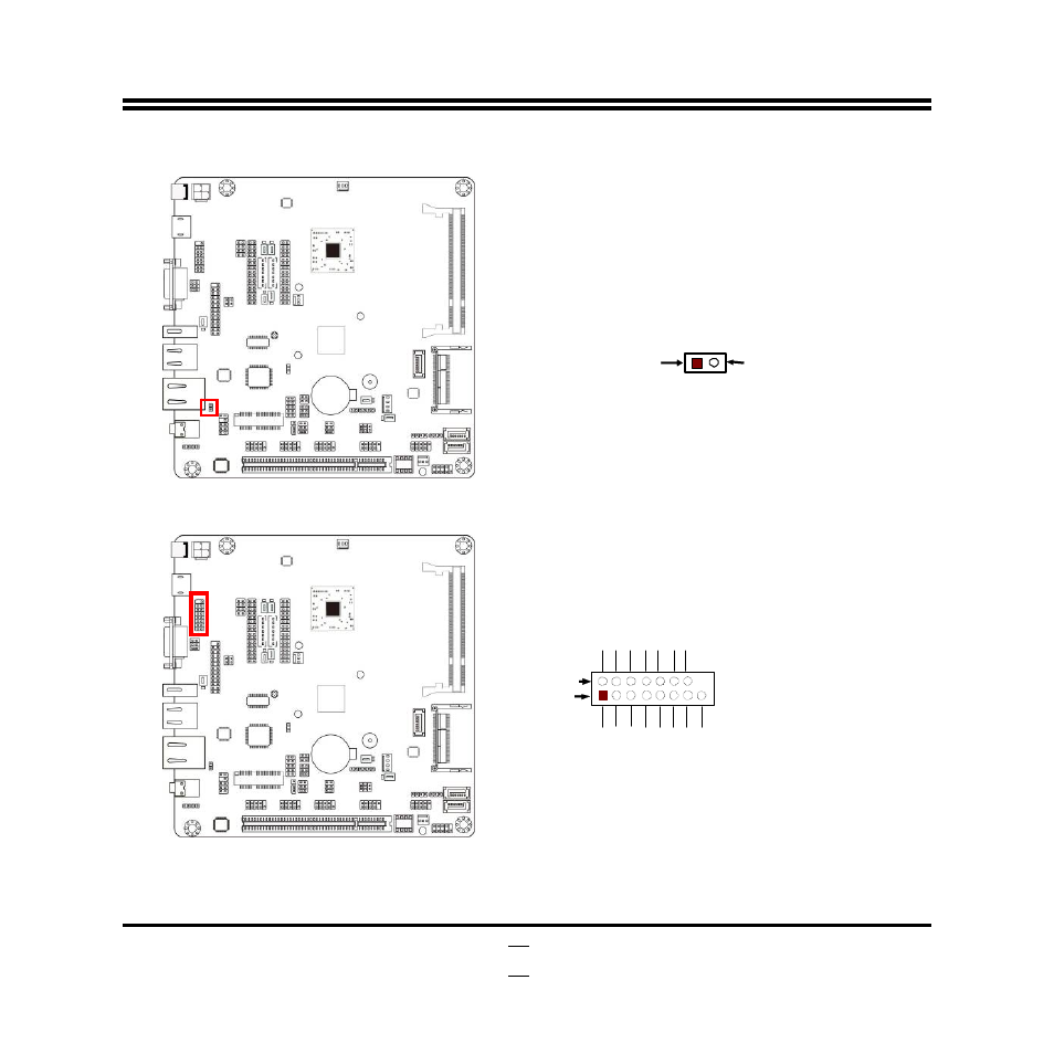 20 (3) hdmi-spdif out header (2-pin): spdif, Hdmi_spdif header, 4) vga header (15-pin): vga1 | Jetway Computer NF9C User Manual | Page 25 / 51