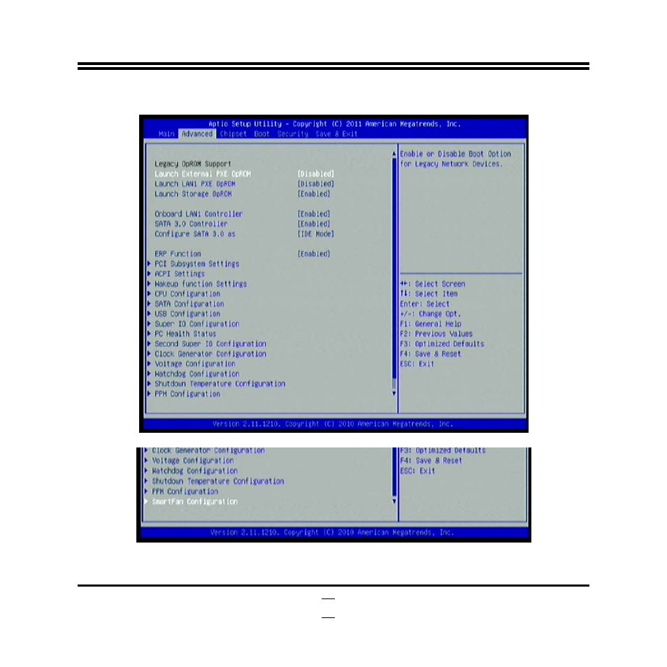 7 advanced menu | Jetway Computer NF9C User Manual | Page 38 / 51