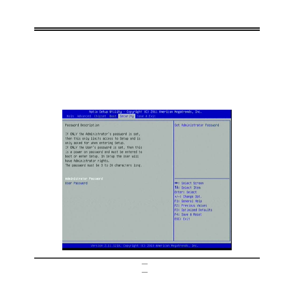 10 security menu | Jetway Computer NF9C User Manual | Page 49 / 51