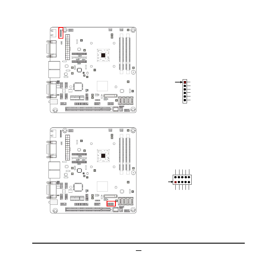 7) gpio_con(10-pin): gpio header, Gpio_con header | Jetway Computer NF9B User Manual | Page 24 / 47