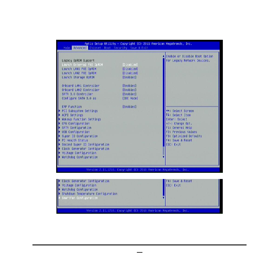 7 advanced menu | Jetway Computer NF9B User Manual | Page 35 / 47