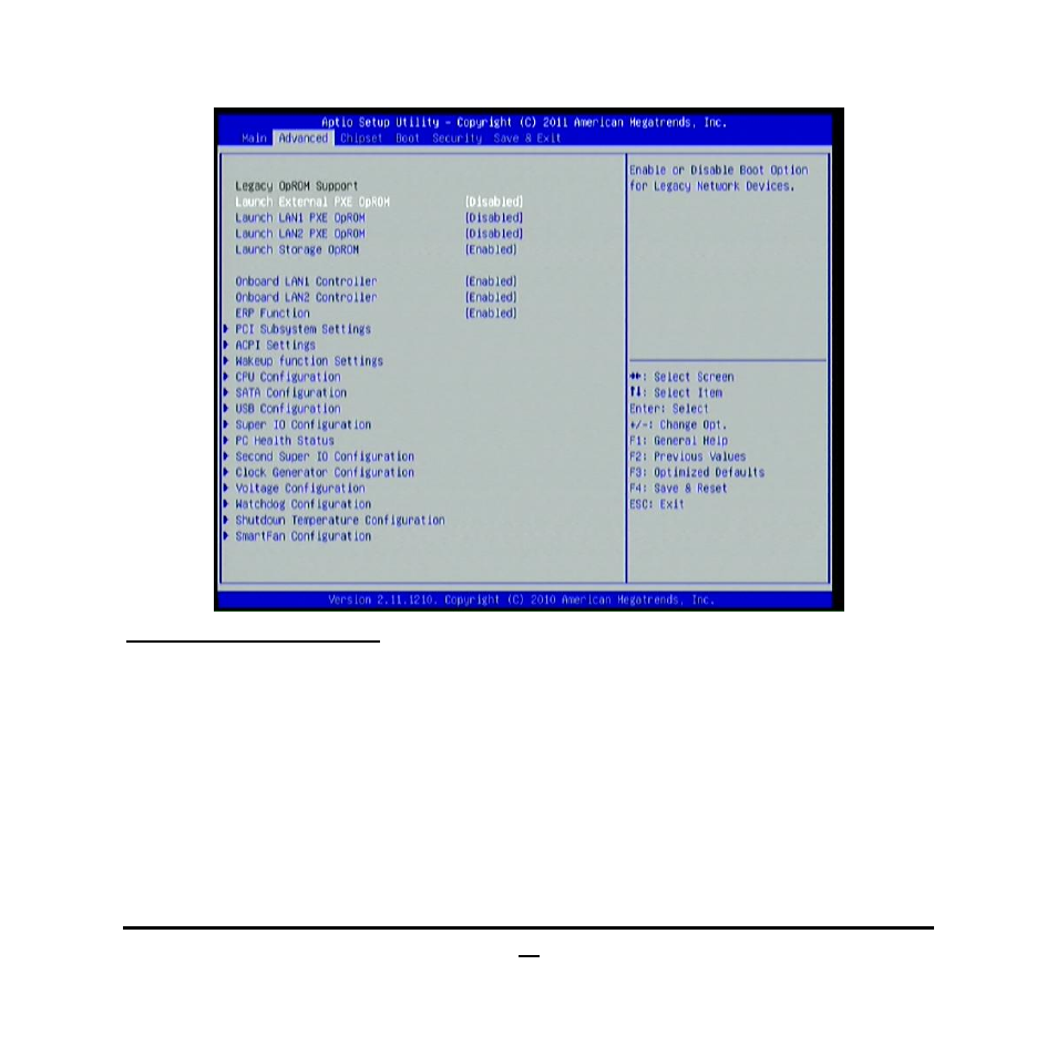 7 advanced menu | Jetway Computer NC9NDL User Manual | Page 31 / 41