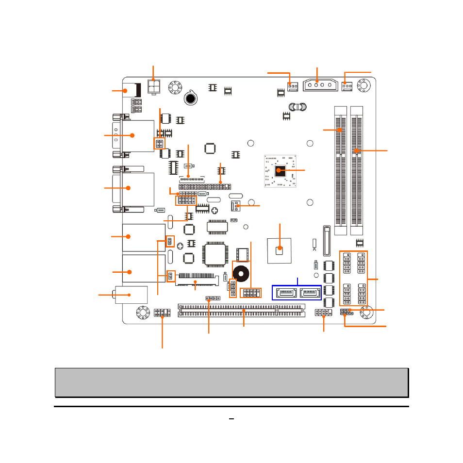 Motherboard internal diagram | Jetway Computer NC9NDL User Manual | Page 9 / 41