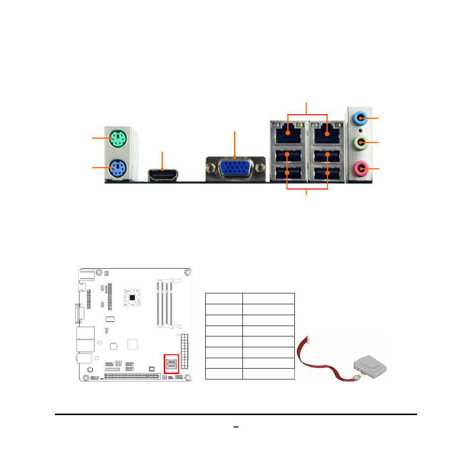 2 connectors and headers 2-2-1 connectors | Jetway Computer NC9KDL User Manual | Page 13 / 32