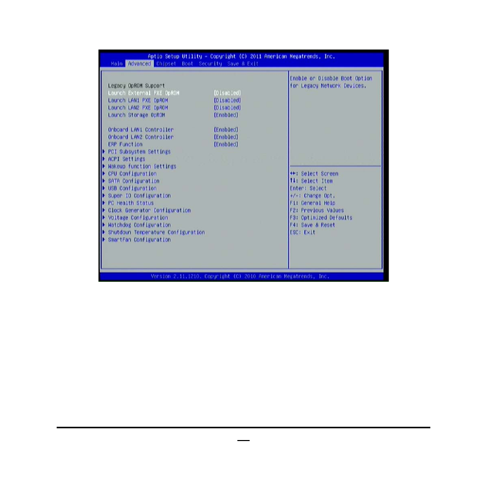 7 advanced menu | Jetway Computer NC9KDL User Manual | Page 23 / 32