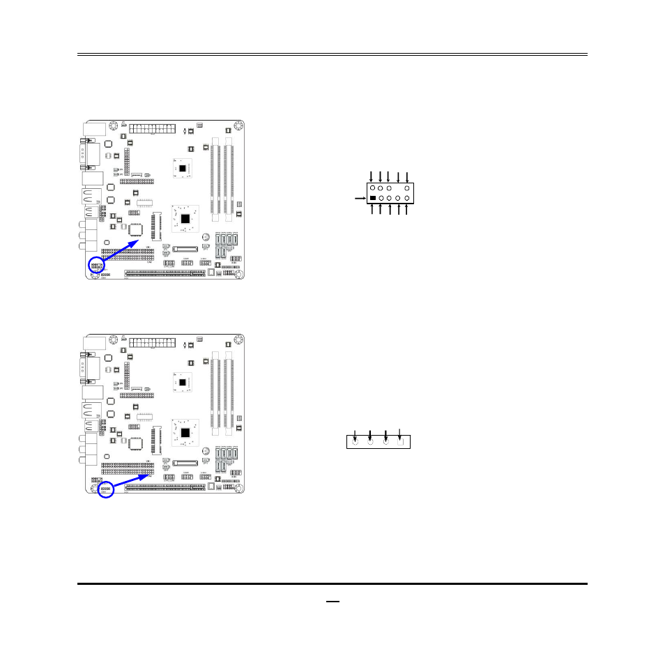 2-2 headers, Cdin1 | Jetway Computer NF99FL User Manual | Page 17 / 42