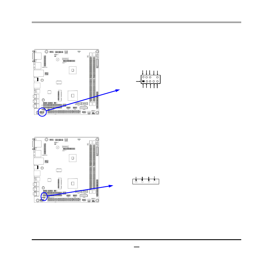2-2 headers, Cdin1 | Jetway Computer NF96U User Manual | Page 17 / 44