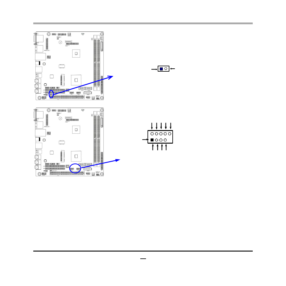 Usb2/3 header, 4) usb port headers (9-pin): usb2/usb3 | Jetway Computer NF96U User Manual | Page 18 / 44