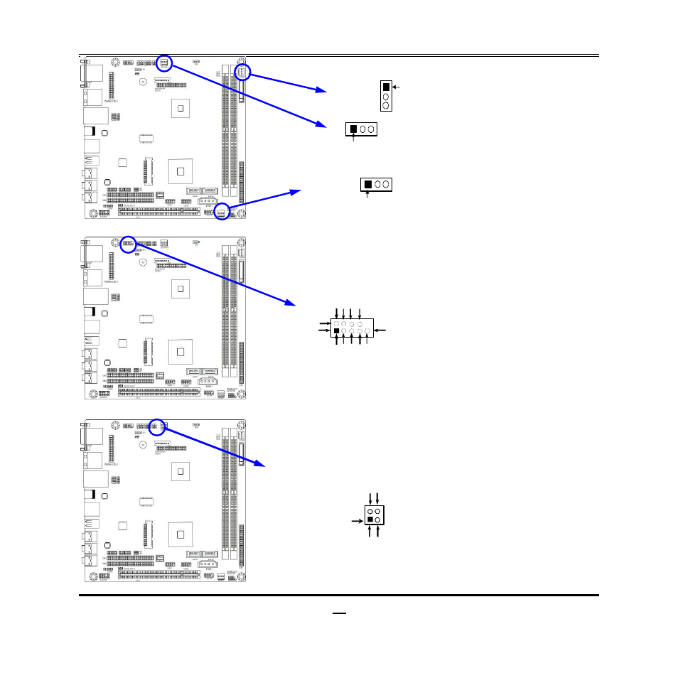 9) serial port connectors (9-pin female): com2 | Jetway Computer NF96U User Manual | Page 20 / 44