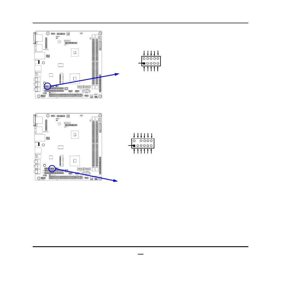 Gpio1 header gpio 1, Lpc1 connector | Jetway Computer NF96U User Manual | Page 23 / 44