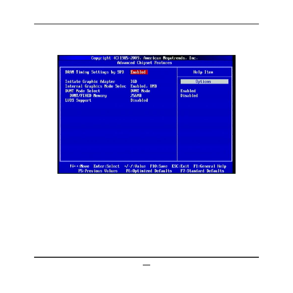 6 advanced chipset features | Jetway Computer NF96U User Manual | Page 32 / 44