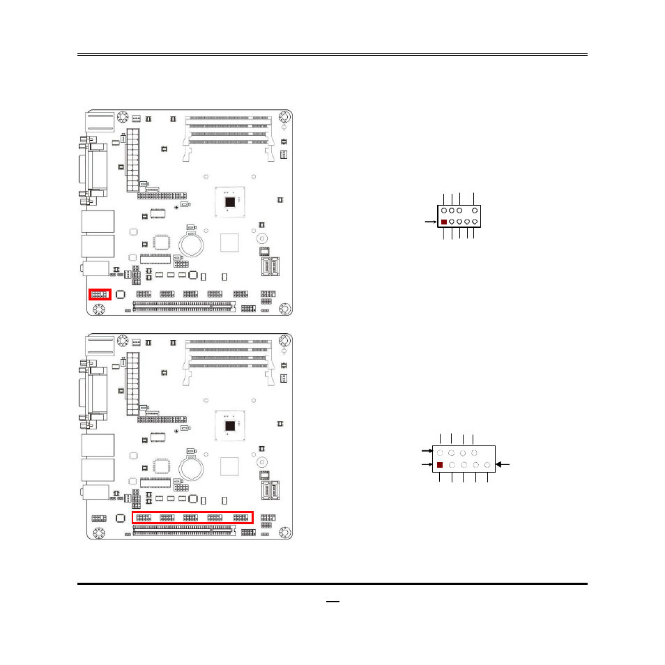2-2 headers | Jetway Computer NC9MGL User Manual | Page 18 / 45
