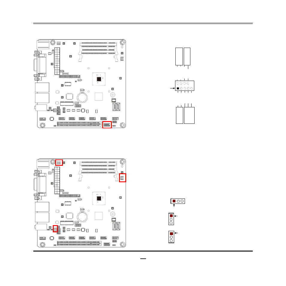 16 (8) jw-fp(9-pin): front panel header | Jetway Computer NC9MGL User Manual | Page 21 / 45