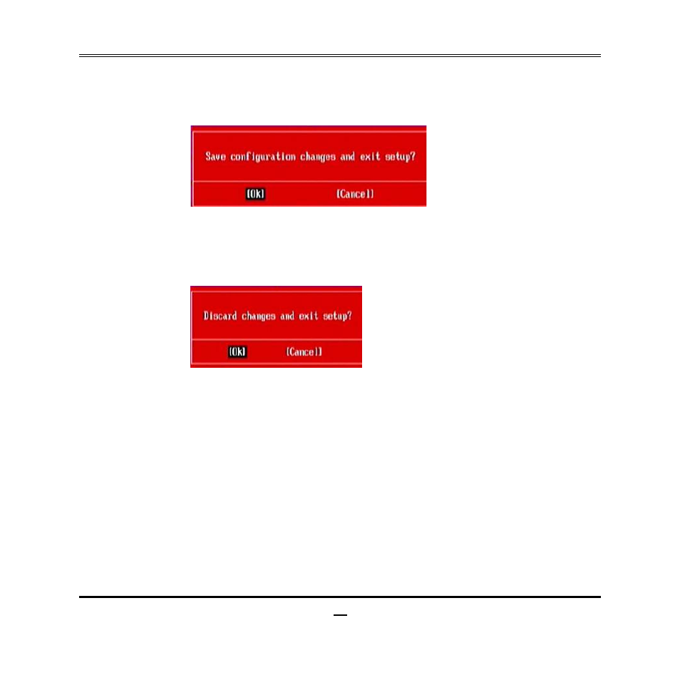 14 save & exit setup/ exit without saving | Jetway Computer NC9MGL User Manual | Page 45 / 45