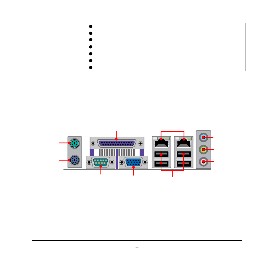 3 layout diagram rear io diagram | Jetway Computer NC9MGL User Manual | Page 8 / 45