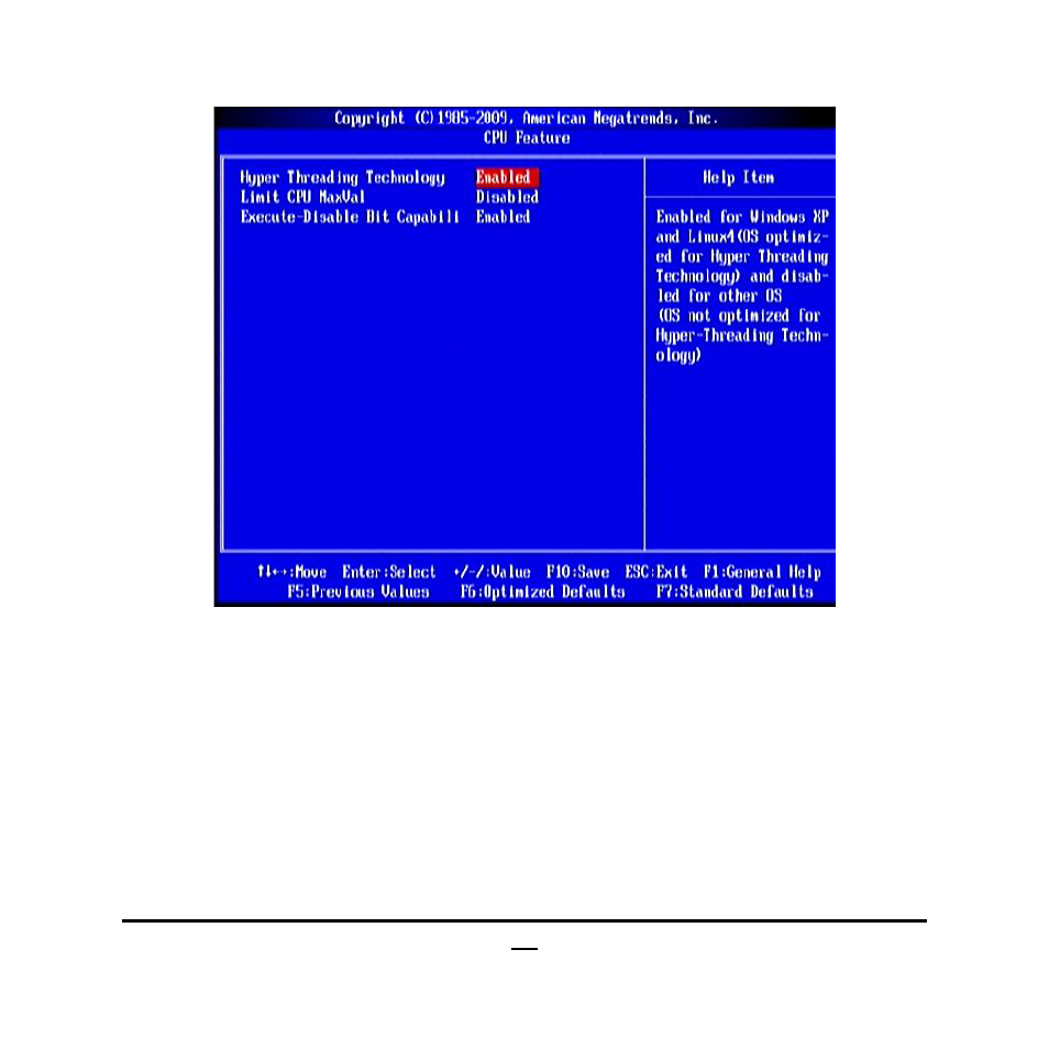 5-1 cpu feature, 6 advanced chipset features | Jetway Computer NC9I User Manual | Page 34 / 48