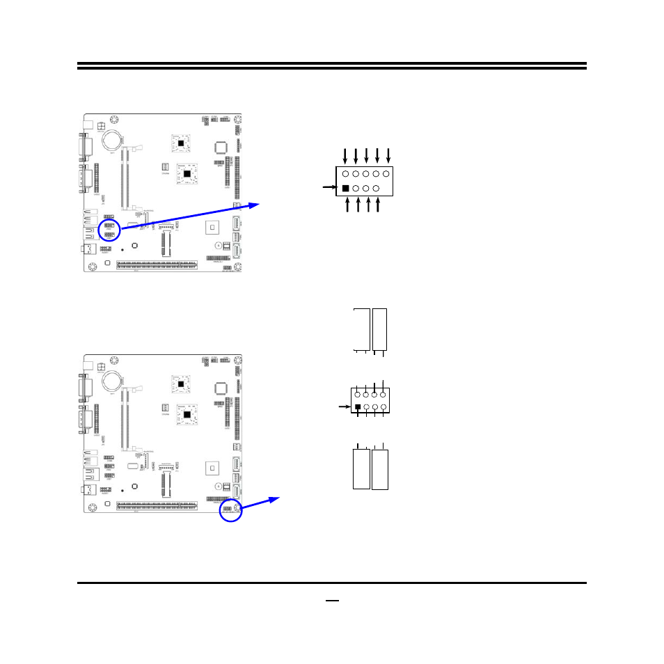 Front panel header, Usb port header, Jw-fp1 | Jetway Computer NF95A User Manual | Page 20 / 44