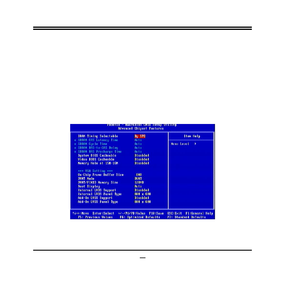 6 advanced chipset features | Jetway Computer NF95A User Manual | Page 31 / 44