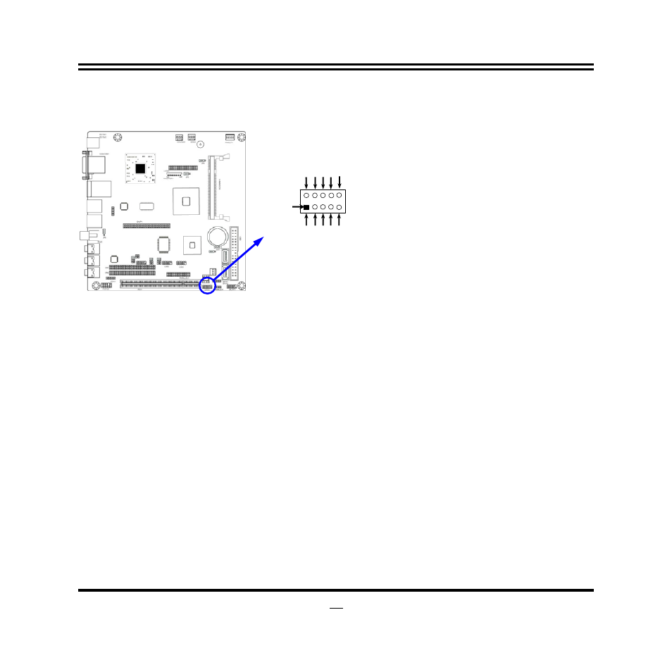 11) gpio connectors (9-pin): gpio1 | Jetway Computer NF92 User Manual | Page 22 / 43