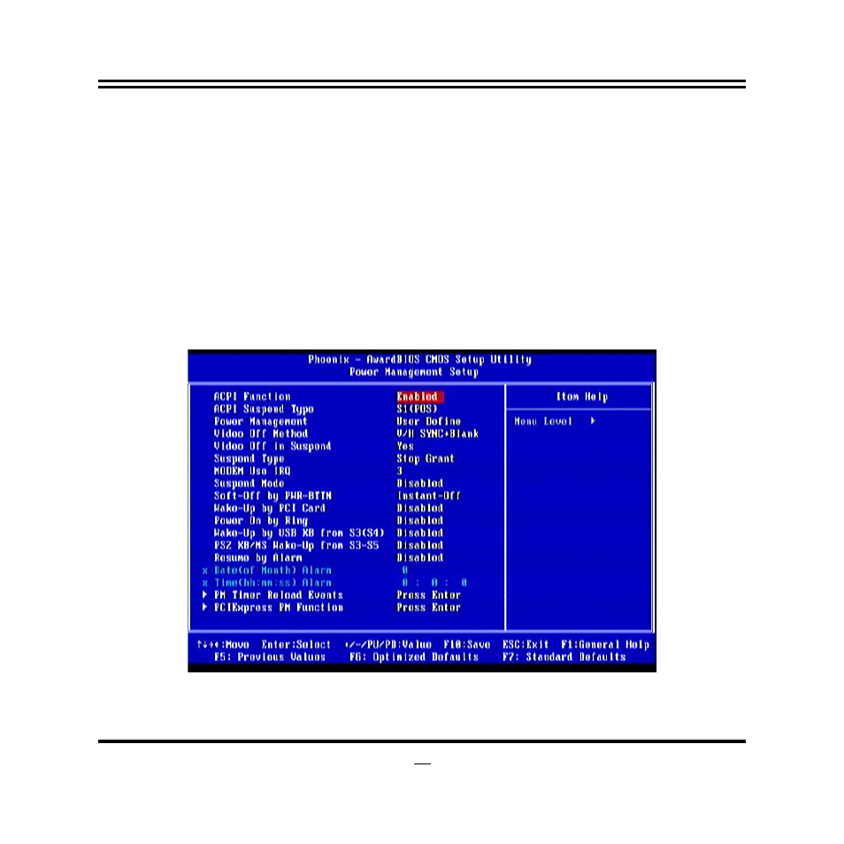 8 power management setup | Jetway Computer NF92 User Manual | Page 37 / 43