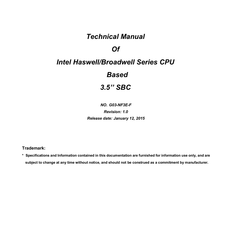 Jetway Computer NF3E User Manual | 52 pages
